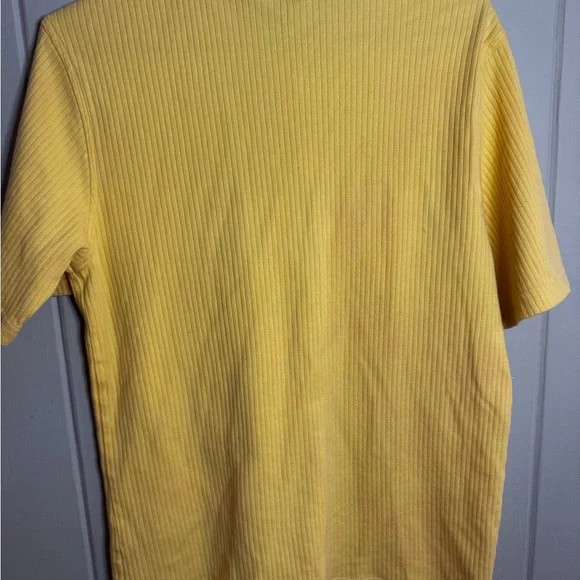 Covington Yellow Casual Button Down Shirt - Picture 2 of 2